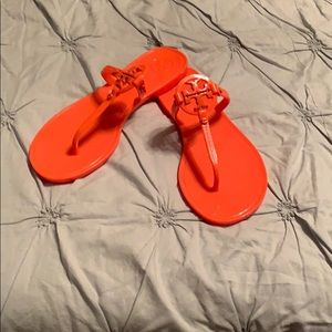 Tory Burch jelly flip flops